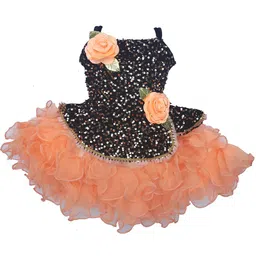 kids fashion hub Print Fit & Flare Dress-picture-46