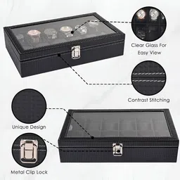 RUBOXA Black Set of 1 Regular Multi-Utility Organisers image 5