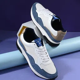 SPYKAR Men PU Lace-Ups Round Toe Sneakers-image-31