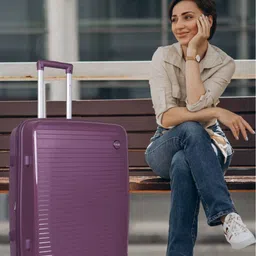 Polo Class Unisex Hard Sided Trolley Bag With Vanity Bag-image-93
