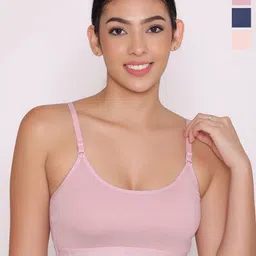 INKURV Solid Bra Full Coverage Non Padded Non-Wired image 1
