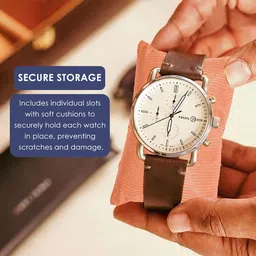 Kuber Industries 3Pcs Rectangular 6-Slots Watch Organizers image 4