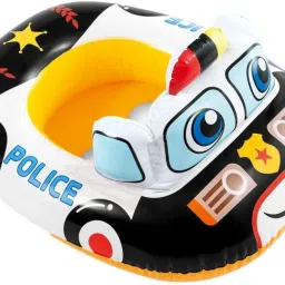 Black Police PVC Inflatable Swim Tube, Size: 30 X 23 Inch-picture-22