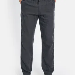 Octave Men Cotton Mid-Rise Track Pants-image-23