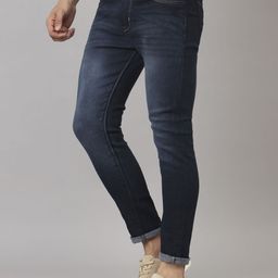 Moda Rapido Men Classic Relaxed Fit Low Distress Light Fade Jeans-picture-49