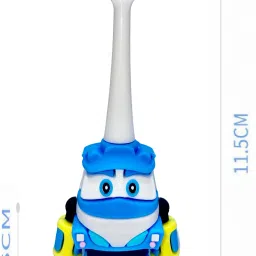 Robot Light Blue Magic Soft-Bristled Kid Soft Toothbrush-31