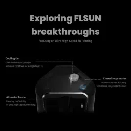flsun S1 Powerful & Energy efficient Ultra high Speed 3D Printer 3D Printer image 3