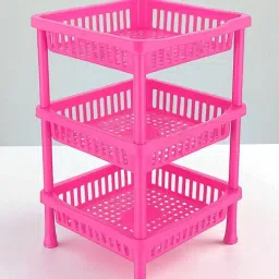 Dish Drainer Kitchen Rack Multipurpose kitchen rack for househlod-1 Plastic-image-72