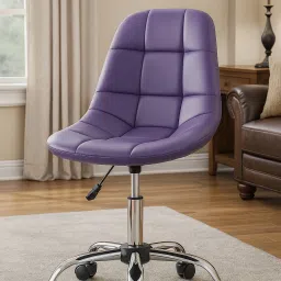Winsome Mid-Back Armless Chair for Small Space, Living Room, Make-up, Studying Leatherette Office Visitor Chair-picture-11