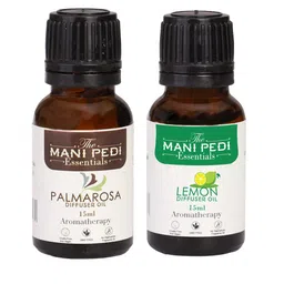 The Mani Pedi Essentials Pack Of 2 Brown Palmarosa and Lemon Aroma Oil Diffusers 15 ml-picture-38