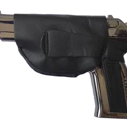 Gun Pistol shaped with Barrel Pull Back System Holster Pocket Lighter Silver Gun Pistol shaped with Barrel Pull Back System Holster Pocket Lighter Silver Pocket Lighter-0