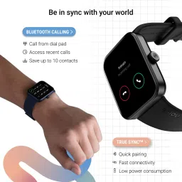 Noise Loop 1.85'' Display with Advanced Bluetooth Calling, 550 Nits Brightness Smartwatch image 3