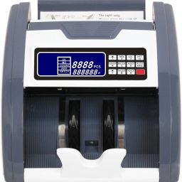 Drop2Kart Automatic Cash Counter with UV/MG/MT Sensors, All INR Currency Support, RBG LCD Display, HeavyDuty Motor with Fake-Note Alarm Note Counting Machine-7
