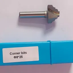 mk cnc tools CORNER BITS D25H10S8 CNC TOOLS DOOR MEMBRANE / GATE DESIGINE TOOLS / image 2