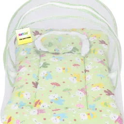 Nylon Infants Washable New Born Baby Mosquito Net Bed with Cushioned Pillow Mosquito Net-25