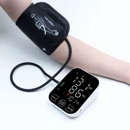 Accutrust BK-803 Digital Blood Pressure Monitor with Voice, Upper Arm BP Machine, LCD Display Bp Monitor image 5