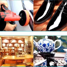 leofast Heavy Duty, Copper Armature And Stator Powerful Machine LFT-1306 Polisher Machine Vehicle Polisher image 4