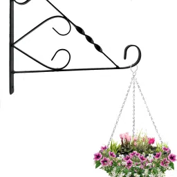garden deco High Quality Heart design Wall Mounted Shelf Bracket (Set of 1 Pc) 31.5 Cm Shelf Bracket image 3