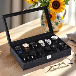 RUBOXA Black Set of 1 Regular Multi-Utility Organisers-91