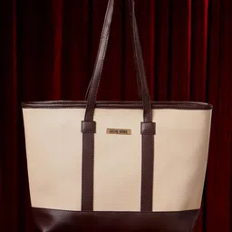 LEGAL BRIBE Women Textured Structured Tote Bag-picture-37