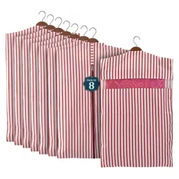 Kuber Industries Maroon Set of 6 Regular Multi-Utility Organisers-44