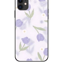 QRIOH Floral Printed iPhone 12 Mini Back Case Mobile Accessories-image-45
