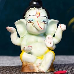 Lupaava Green Religious Idol Showpiece-image-16
