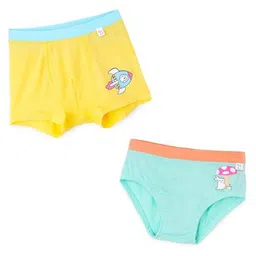SuperBottoms Kids Pack Of 2 Assorted Basic Briefs SSU-TRIAL-KIT-BOYS-4-6Y-2PC-15