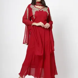 TS LIFESTYLE Embellished Ethnic Dresses With Dupatta-image-36