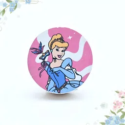 Pinch of Pretty Pink & Blue Cinderella Ball Gown Themed Drawer Knob-13