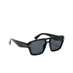 ZAADRAN Unisex Black Wayfarer Sunglasses With UV Protected Lens Poland-30