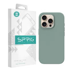 SPRIG Solid Printed iPhone 16 Pro Bumper Case Mobile Accessories-image-94