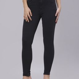 Rea-Lize Women Slim Fit High-Rise Stretchable Jeans-image-81