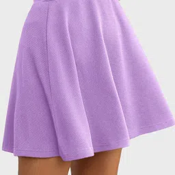 DIMPY GARMENTS Flared Mini Skater Skirts-image-19
