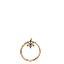 VALANOVA Women 14 Kt Rose Gold Lab Grown Diamond Nosepin 0.18 gm-image-59