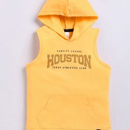 Ginie Boys Printed Hooded T-shirt-image-63