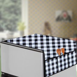 The Furnishing Tree White Printed Refrigerator Cover-image-72