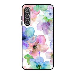 QRIOH Floral Printed Lightweight Samsung Galaxy A26 5G Silicone Back Case-image-81