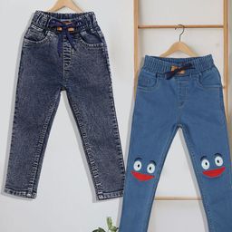 Killer Boys Regular Fit Mid-Rise Light Fade Embroidered Jeans-image-87