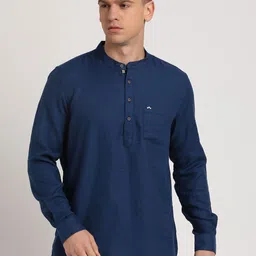 Turtle Men Patchwork Kurta-image-46