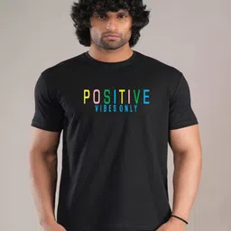 HESHA Men Typography Printed Round Neck Cotton T-shirt-picture-42