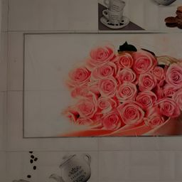 Asian royal Pink & Green Printed Water Proof Wall Sticker-image-84