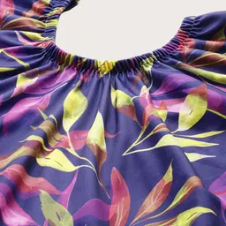 BAESD Plus Size Printed Swimwear & Attached Shorts With Goggle image 3