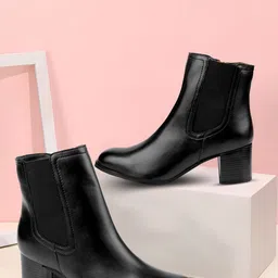 Bxxy Women Block-Heeled Chelsea Boots-51
