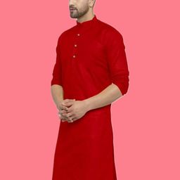 ANUJ FASHION Men Blended A-Line Kurtas-picture-47