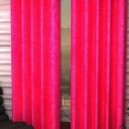 BELLA TRUE Pink 2 Pieces Door Curtains-image-83