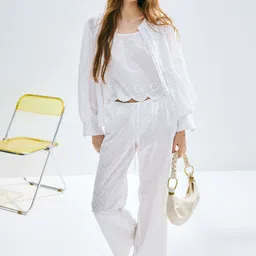 H&M Straight Drawstring Trousers-image-68