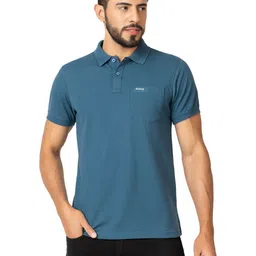 Antiloop Men Polo Collar T-shirt-image-74