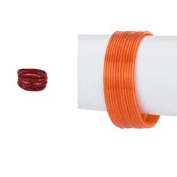 1ST TIME Set Of 16 Red Alloy Bangles-picture-9