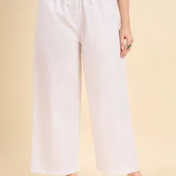 KLOSIA Women Solid Ethnic Palazzos-16